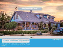 Tablet Screenshot of extendedstaytucson.com